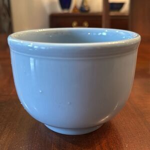 Fiesta Fiestaware Blue Small  4.5" tall bowl Homer Laughlin
